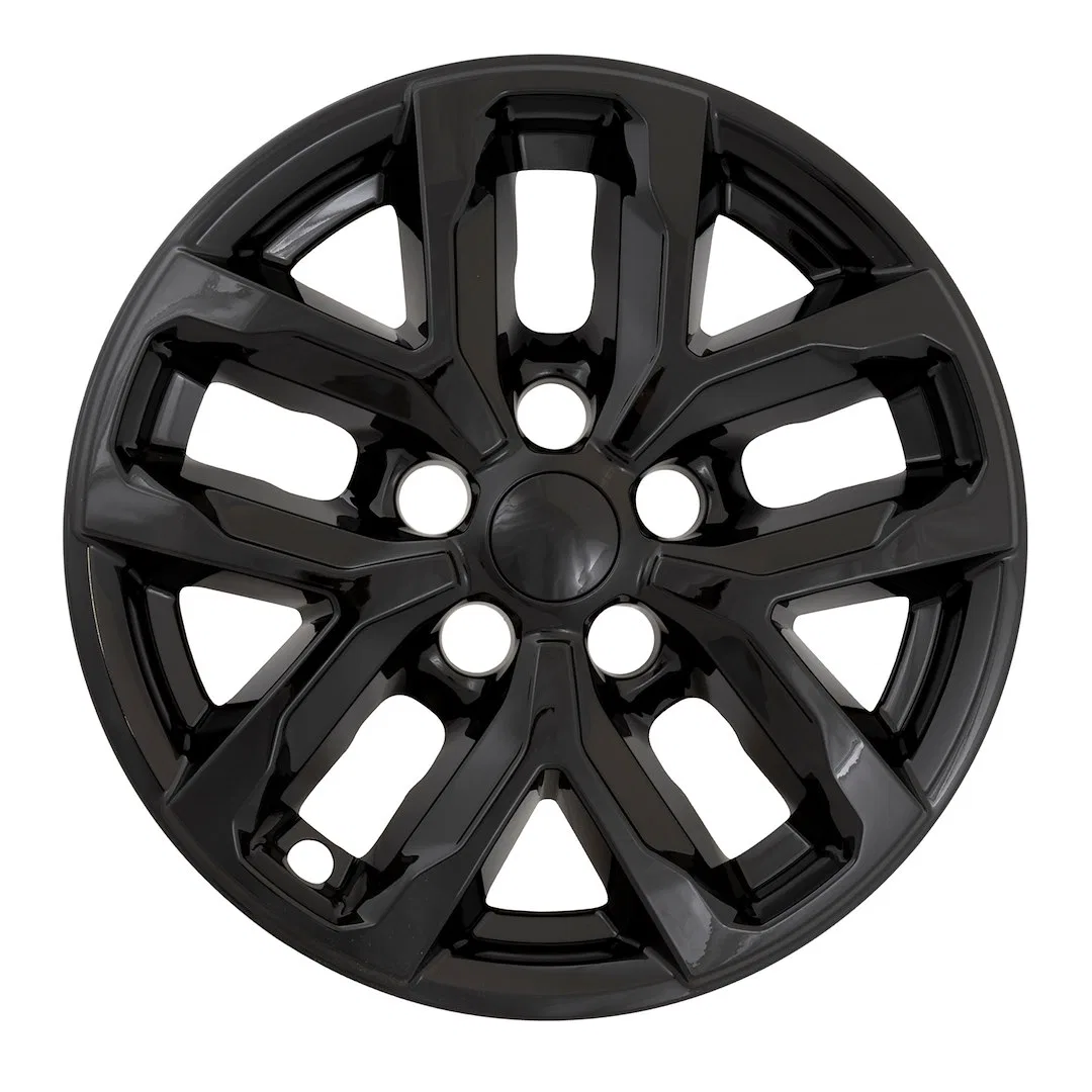 IMP508BLK – COAST2COAST Wheel Skin, 17 Inch 10 Spokes Snap-On Painted Gloss Black ABS Plastic Not Compatible With Ste...